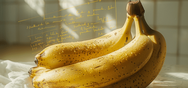 Les bienfaits insoupçonnés des fruits sur la santé sanguine : le cas de la banane